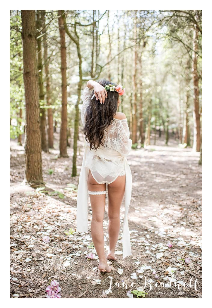 Fine Art Boudoir Photography In The Woods Jane Beadnell Photography